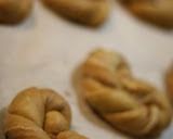 A picture of step 10 of Use A Bread Machine ♡ Tiramisu Flavored Twisted Heart Rolls.