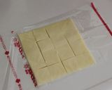 A picture of step 2 of Cheese Cookies Made with Just 1 Slice of Cheese.