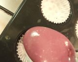 Tej- és tojásmentes pink muffin recept fázis 5 fotója