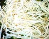 A picture of step 4 of Easy and Refreshing Salad with Bean Sprouts and Wakame.
