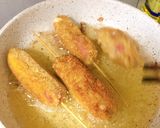 Hình bước làm 3 của món Hotdog - xúc xích phomai Hàn Quốc siêu to khổng lồ