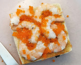 Foto del paso 7 de la receta: Sándwich Trikini de Salmón ahumado y Langostinos