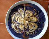 A picture of step 9 of 3 tone marble cake.