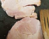 A picture of step 1 of My Gammon steak Dinner ❤.