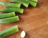 Foto langkah ke 1 dari resep Lady Finger Saus Tiram.