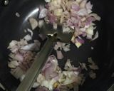 A picture of step 4 of Matar paneer.