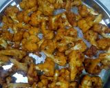 A picture of step 4 of Gobhi Manchurian.