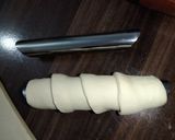 A picture of step 1 of Cream Rolls.