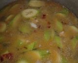 Hình bước làm 3 của món Canh Chuối Xanh Nấu Tôm