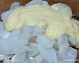 Foto del paso 5 de la receta Empedrado de judías con bacalao en crema de naranja