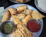 A picture of step 19 of Noodles Spring Roll.