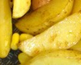 A picture of step 7 of New Potatoes, Bacon, and Corn Sautéed with Butter & Soy Sauce.