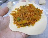 A picture of step 10 of Carrot Filled Steamed Buns - A Dim Sum Item.