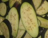 A picture of step 2 of Simple Eggplant with Cheese.