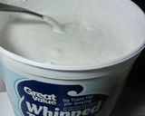 A picture of step 4 of easy cream cheese dip.