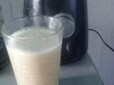 Licuado de manzana y banana con semillas🍎🍌🍎🍌