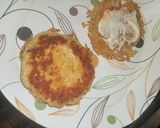 A picture of step 8 of Aloo and chicken burger without bun.