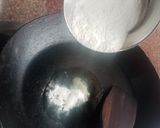 A picture of step 2 of Coconut Rose Phirni.