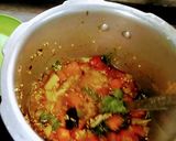 A picture of step 2 of Proso Millet Upma.