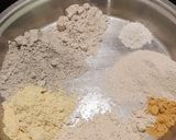 A picture of step 1 of 15 Minutes Multigrain Atta Thalipith.