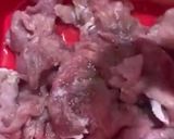 A picture of step 1 of Hot and spicy Beef cheesy pizza.