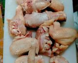 Foto langkah ke 1 dari resep Ayam Bumbu Kunyit Cabe Ijo.