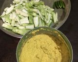 A picture of step 2 of Lentil Fritters in Ridge Gourd Curry.