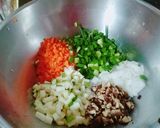 Hình bước làm 3 của món Bánh bao hấp kiểu Hàn xẻng😜