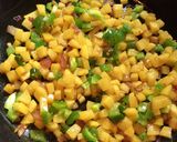 A picture of step 4 of Vegetable Omelette.