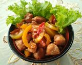 Foto langkah ke 3 dari resep Ayam paprika.