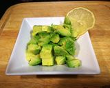 Foto del paso 2 de la receta Queso de Burgos de Arias con aguacate y cranberries