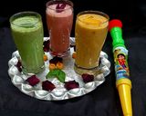 A picture of step 5 of Flavoured Thandai.