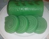 Foto langkah ke 8 dari resep Lapis gulung pandan.