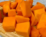 Foto del paso 2 de la receta: Pastel de calabaza y pollo(bajo en calorías)