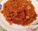 A picture of step 6 of Omurice (Rice Omelette).