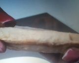 A picture of step 8 of No oven cheese pizza with wheat flour no yeast || pan pizza.