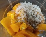 A picture of step 2 of Mango Shake (Mango Milkshake).