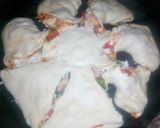 A picture of step 9 of Pizza flower.