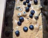 Foto del paso 3 de la receta: Budín de arándanos y naranja con harina de avena y azúcar mascabo 🫐🍊
