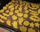 A picture of step 6 of For Halloween! Kabocha Okara Cookies.