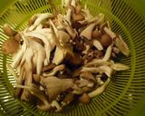 A picture of step 2 of Steamed Mushrooms and Chicken Tenderloins with Cheese.