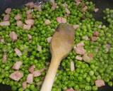 Mini sausage skewers with pancetta and peas recipe step 2 photo