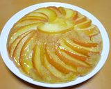 A picture of step 12 of Easy Apple Cake Made In a Frying Pan.
