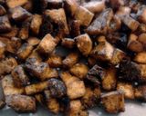A picture of step 10 of Cheesy Taco Fiesta Croutons.