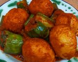 Foto langkah ke 4 dari resep Telur terong balado.