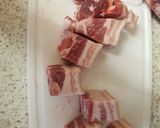 A picture of step 3 of Belly Pork onion and Apple.