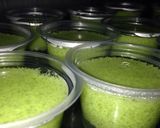 Foto langkah ke 4 dari resep Puding Lumut Pandan.