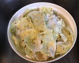 Une image de l'étape 1 de Salade multicolore de castelfranco aux tomates, carottes, jambon et chèvre frais.