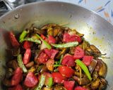 A picture of step 6 of Baingan Masala🍆.