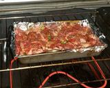 A picture of step 4 of Mexican Fajita Skirt Steak in the Oven.